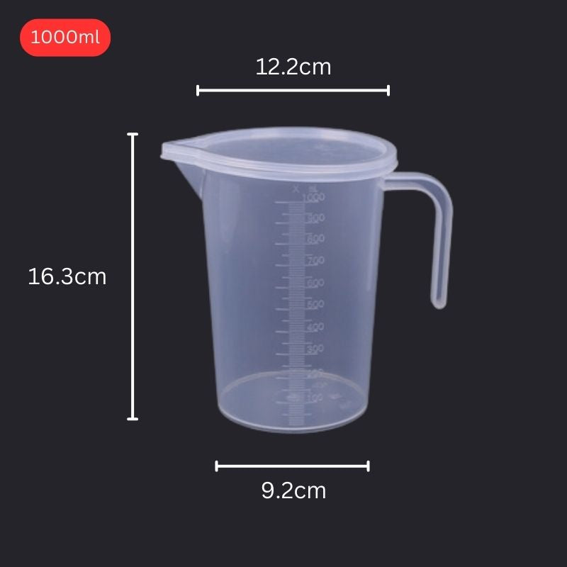 Plastic Measuring Cup with Cover