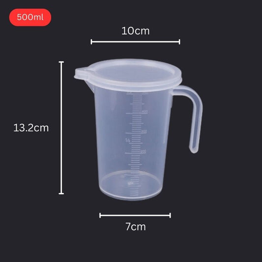 Plastic Measuring Cup with Cover