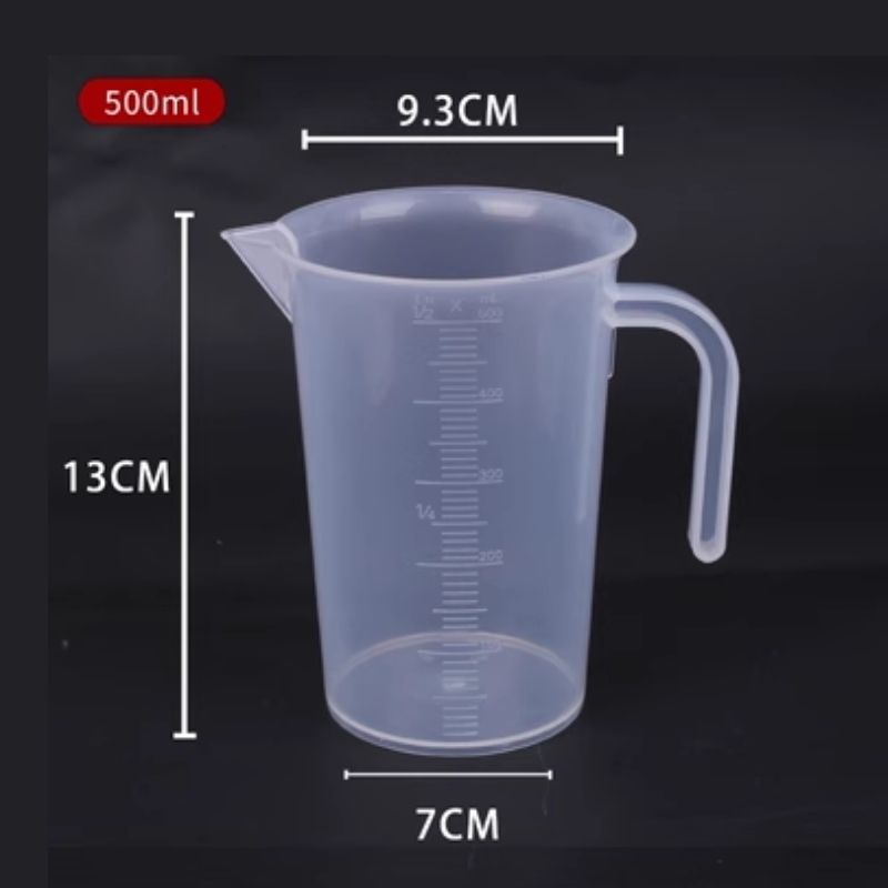 Plastic Measuring Cup with Handle